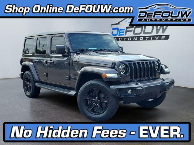 used 2021 Jeep Wrangler Unlimited car, priced at $30,697