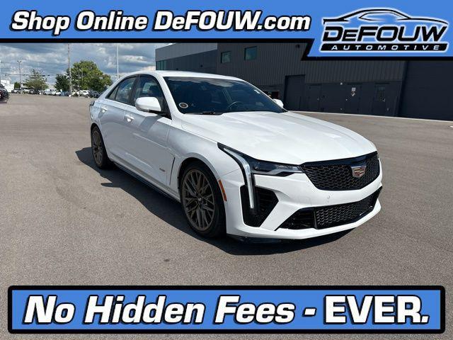 used 2023 Cadillac CT4-V car, priced at $60,430