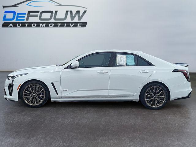used 2023 Cadillac CT4-V car, priced at $59,825