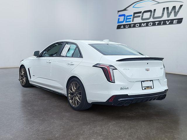 used 2023 Cadillac CT4-V car, priced at $59,825