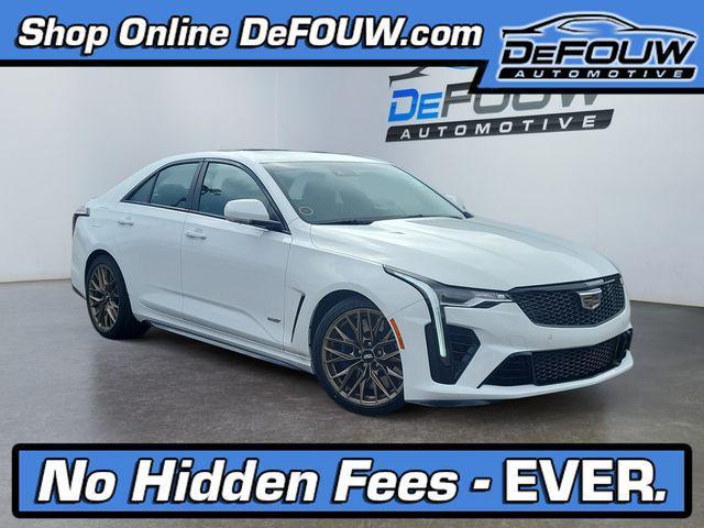 used 2023 Cadillac CT4-V car, priced at $59,825