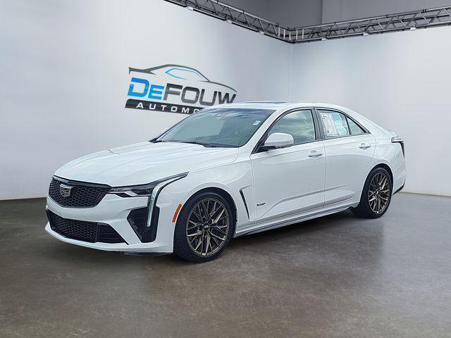 used 2023 Cadillac CT4-V car, priced at $59,825