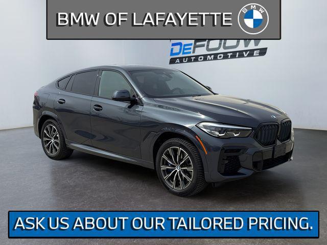 used 2022 BMW X6 car, priced at $56,900