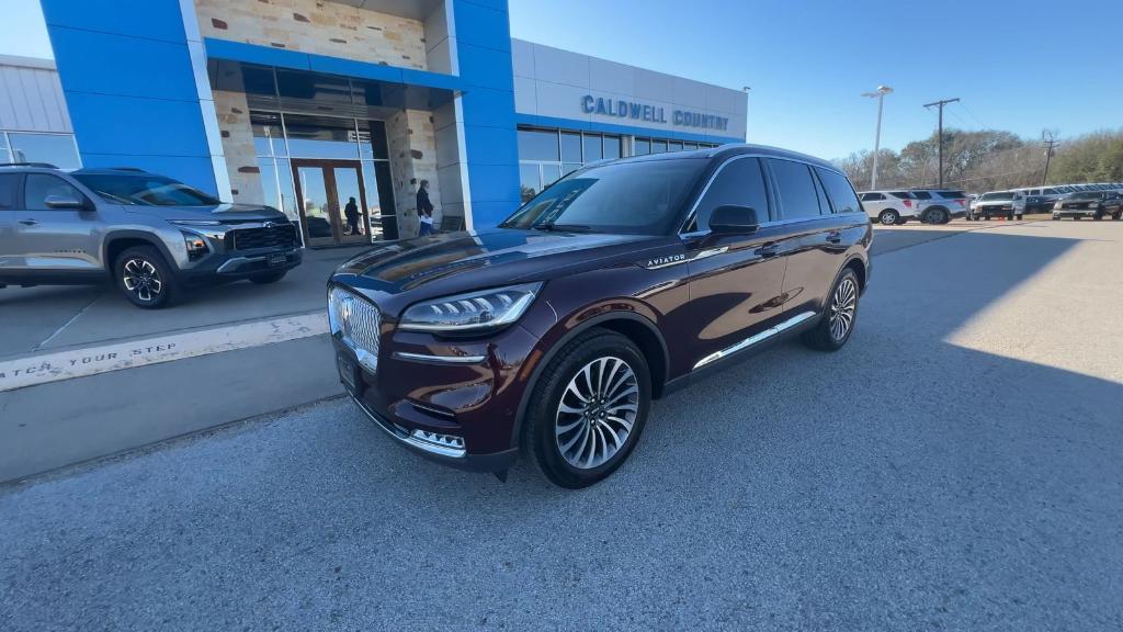 used 2022 Lincoln Aviator car, priced at $45,481