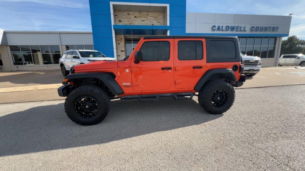 used 2019 Jeep Wrangler Unlimited car, priced at $27,481