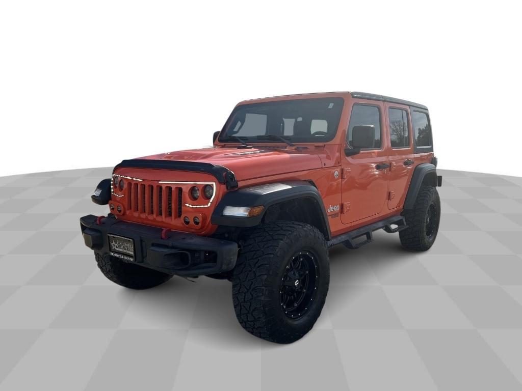 used 2019 Jeep Wrangler Unlimited car, priced at $27,481