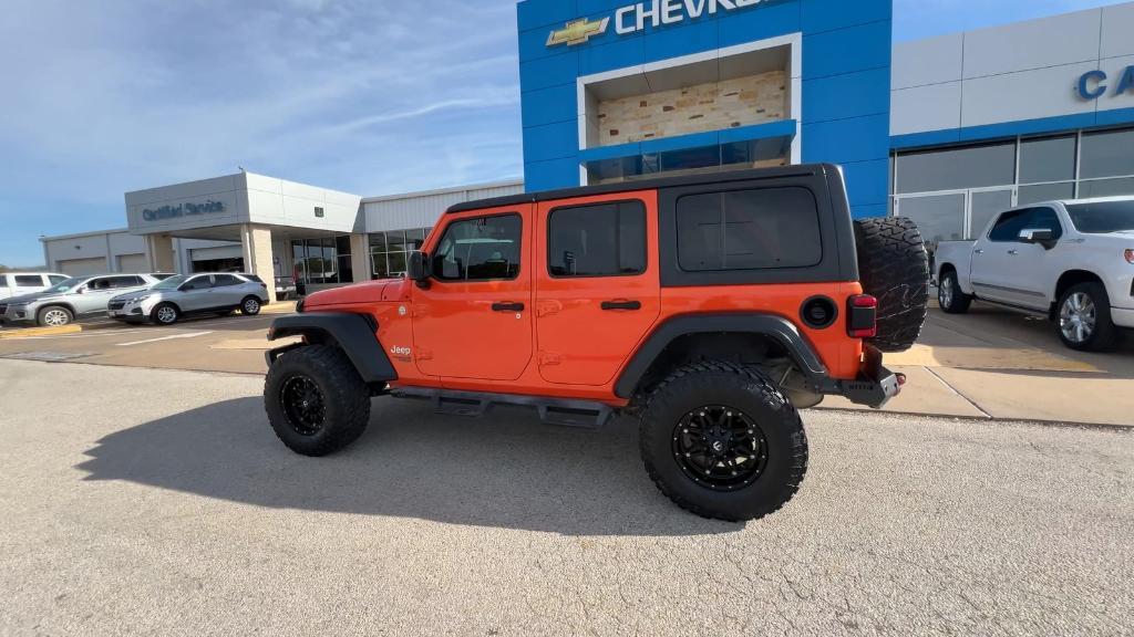 used 2019 Jeep Wrangler Unlimited car, priced at $27,481