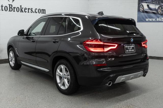 used 2021 BMW X3 car, priced at $34,895