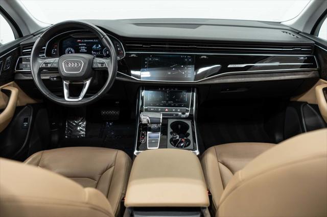 used 2020 Audi Q7 car, priced at $33,750