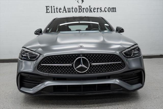 used 2022 Mercedes-Benz C-Class car, priced at $34,875