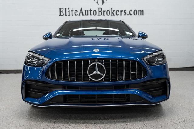 used 2023 Mercedes-Benz AMG C 43 car, priced at $45,000