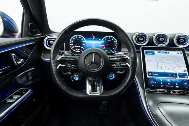 used 2023 Mercedes-Benz AMG C 43 car, priced at $45,000