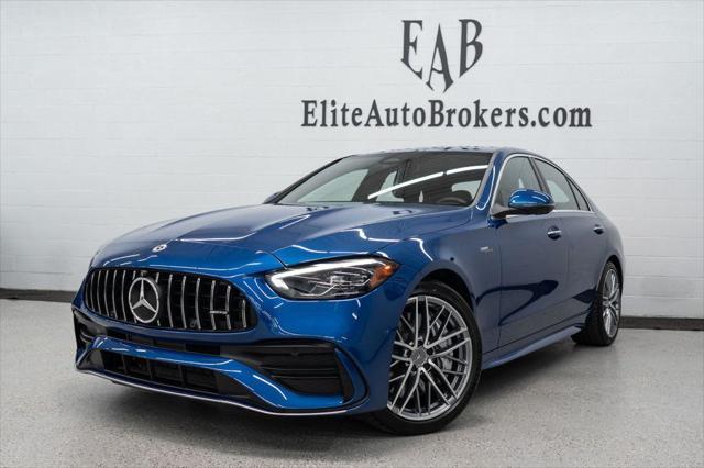 used 2023 Mercedes-Benz AMG C 43 car, priced at $45,000