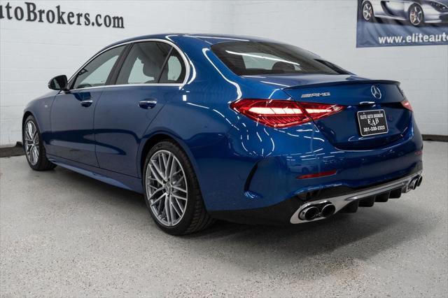 used 2023 Mercedes-Benz AMG C 43 car, priced at $45,000