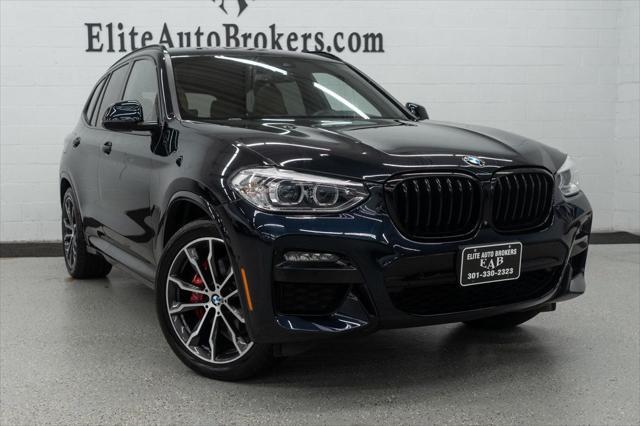 used 2021 BMW X3 car, priced at $34,875