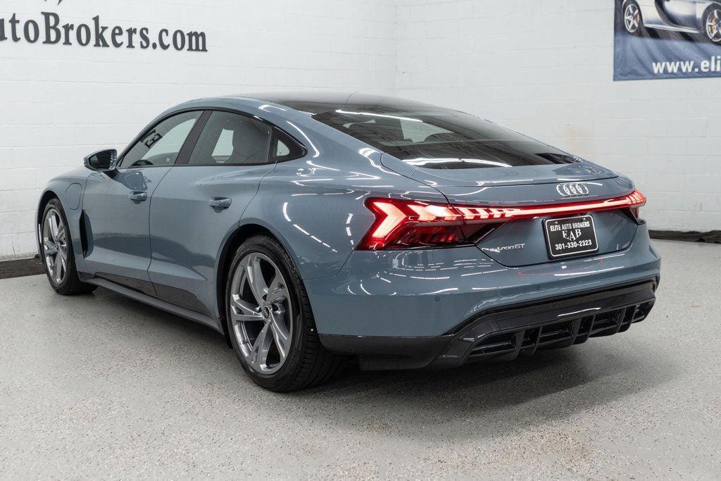 used 2023 Audi e-tron GT car, priced at $51,500