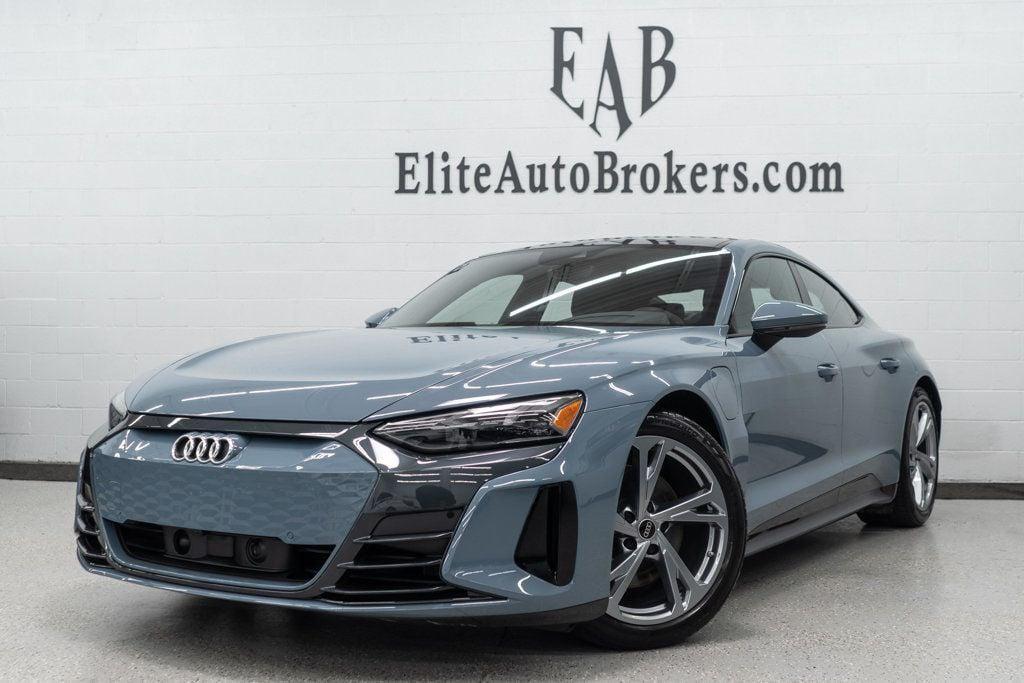 used 2023 Audi e-tron GT car, priced at $51,500