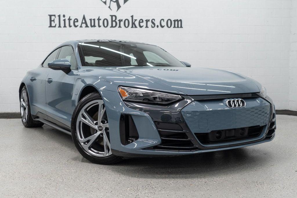 used 2023 Audi e-tron GT car, priced at $51,500