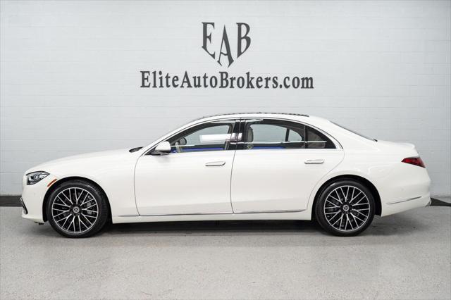 used 2022 Mercedes-Benz S-Class car, priced at $77,500