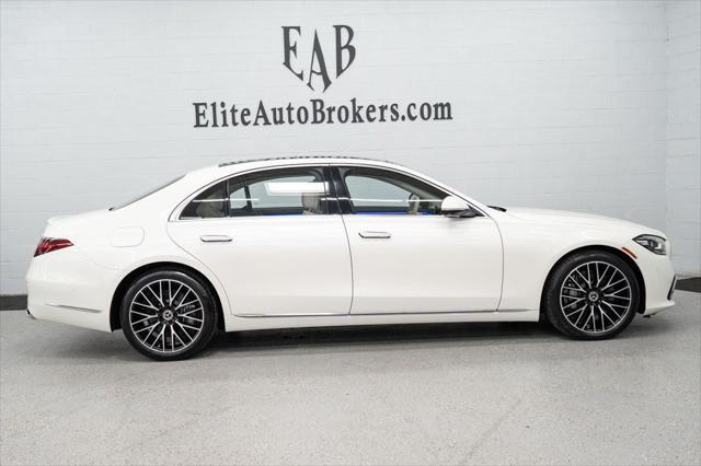 used 2022 Mercedes-Benz S-Class car, priced at $77,500