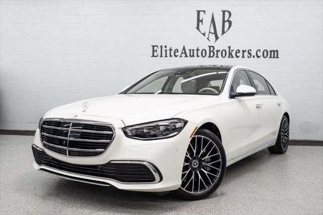 used 2022 Mercedes-Benz S-Class car, priced at $77,500