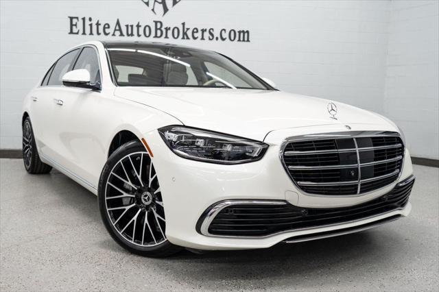 used 2022 Mercedes-Benz S-Class car, priced at $77,500