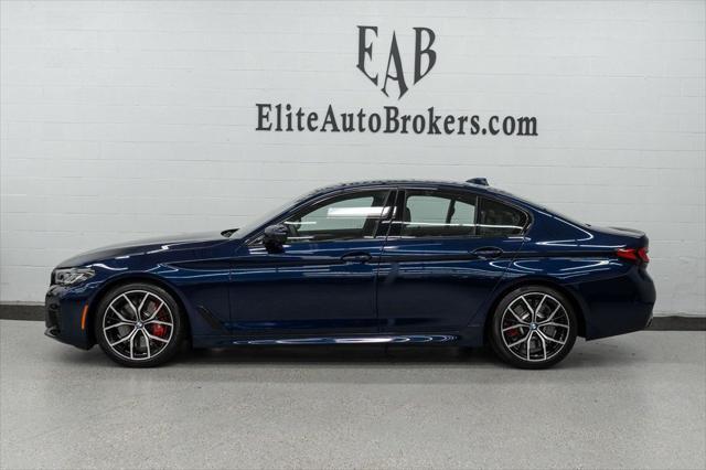 used 2022 BMW M550 car, priced at $55,990