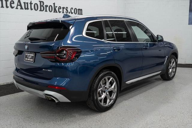 used 2022 BMW X3 car, priced at $29,450