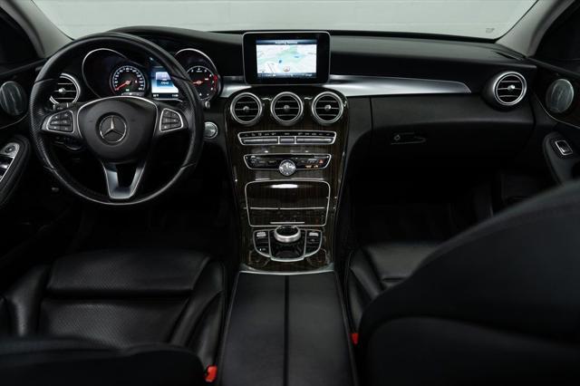 used 2018 Mercedes-Benz C-Class car, priced at $17,995