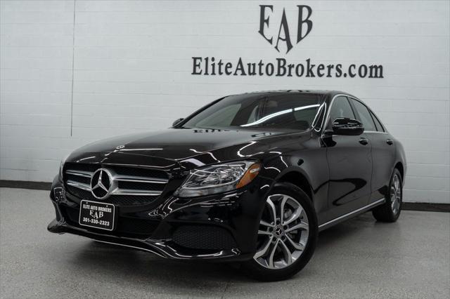used 2018 Mercedes-Benz C-Class car, priced at $17,595