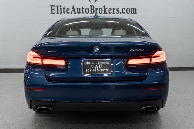 used 2021 BMW 530 car, priced at $30,695