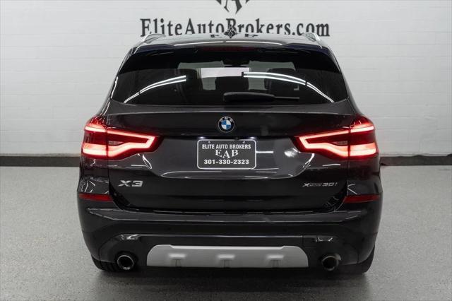 used 2021 BMW X3 car, priced at $29,500