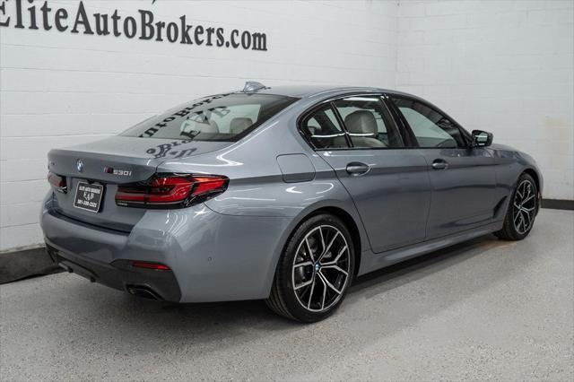 used 2022 BMW 530 car, priced at $38,500