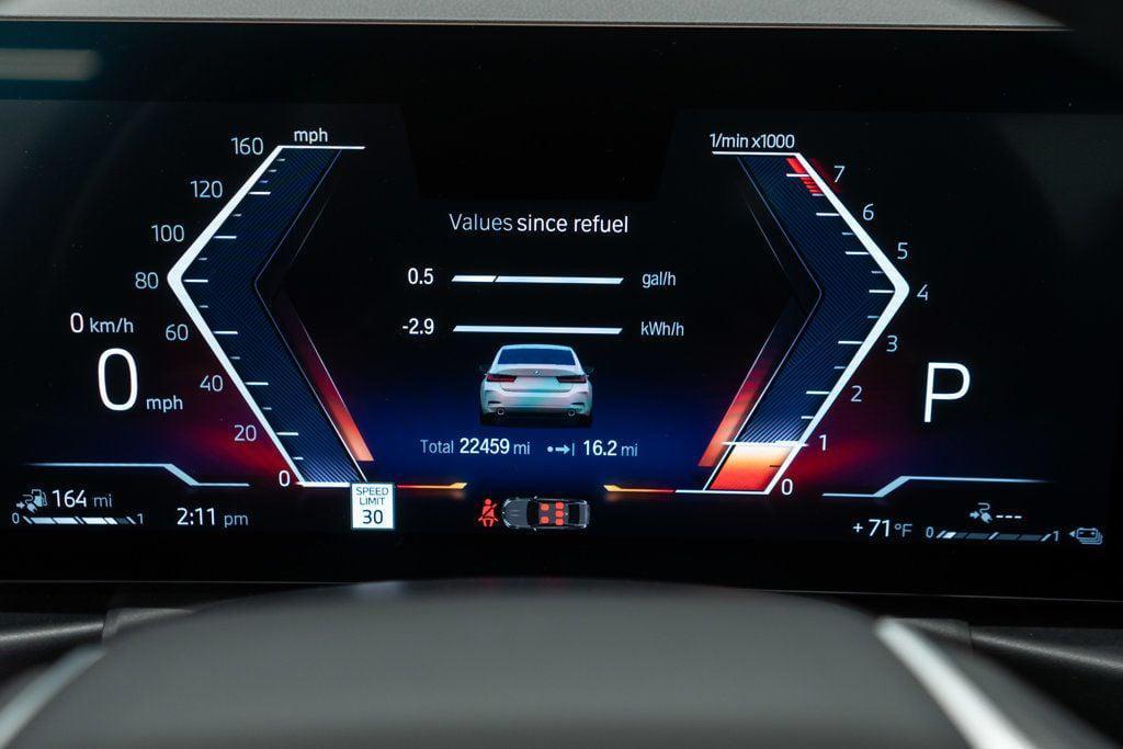 used 2024 BMW 330e car, priced at $33,985