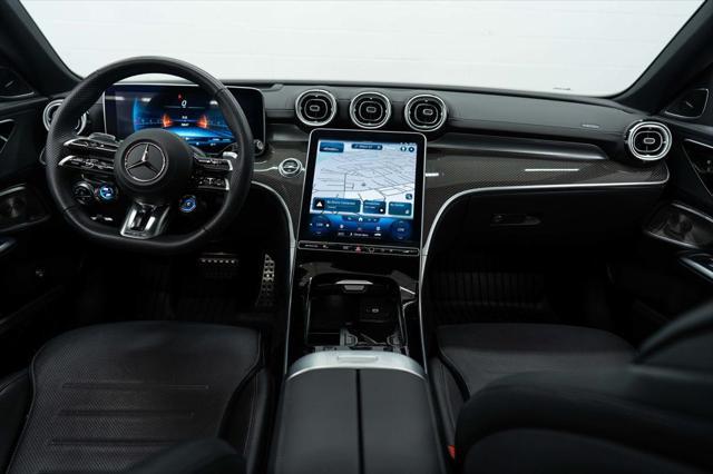 used 2023 Mercedes-Benz AMG C 43 car, priced at $46,500
