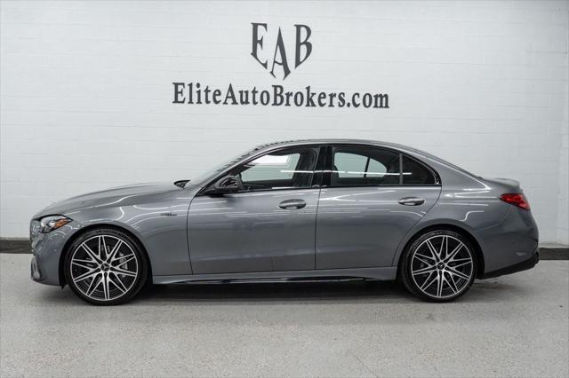 used 2023 Mercedes-Benz AMG C 43 car, priced at $46,500