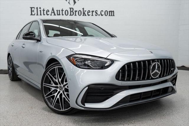used 2023 Mercedes-Benz AMG C 43 car, priced at $46,250