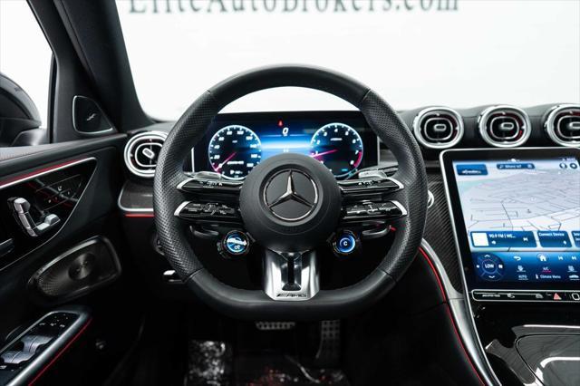 used 2023 Mercedes-Benz AMG C 43 car, priced at $46,250