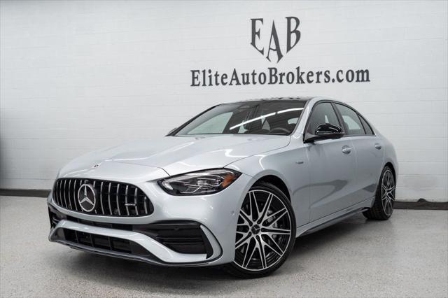 used 2023 Mercedes-Benz AMG C 43 car, priced at $46,250