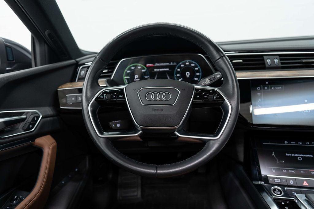 used 2021 Audi e-tron car, priced at $25,987