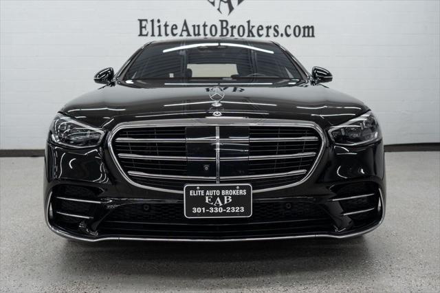 used 2022 Mercedes-Benz S-Class car, priced at $59,985