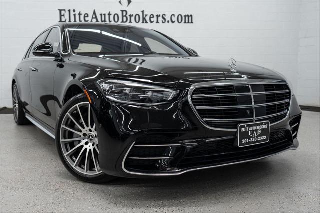 used 2022 Mercedes-Benz S-Class car, priced at $59,985