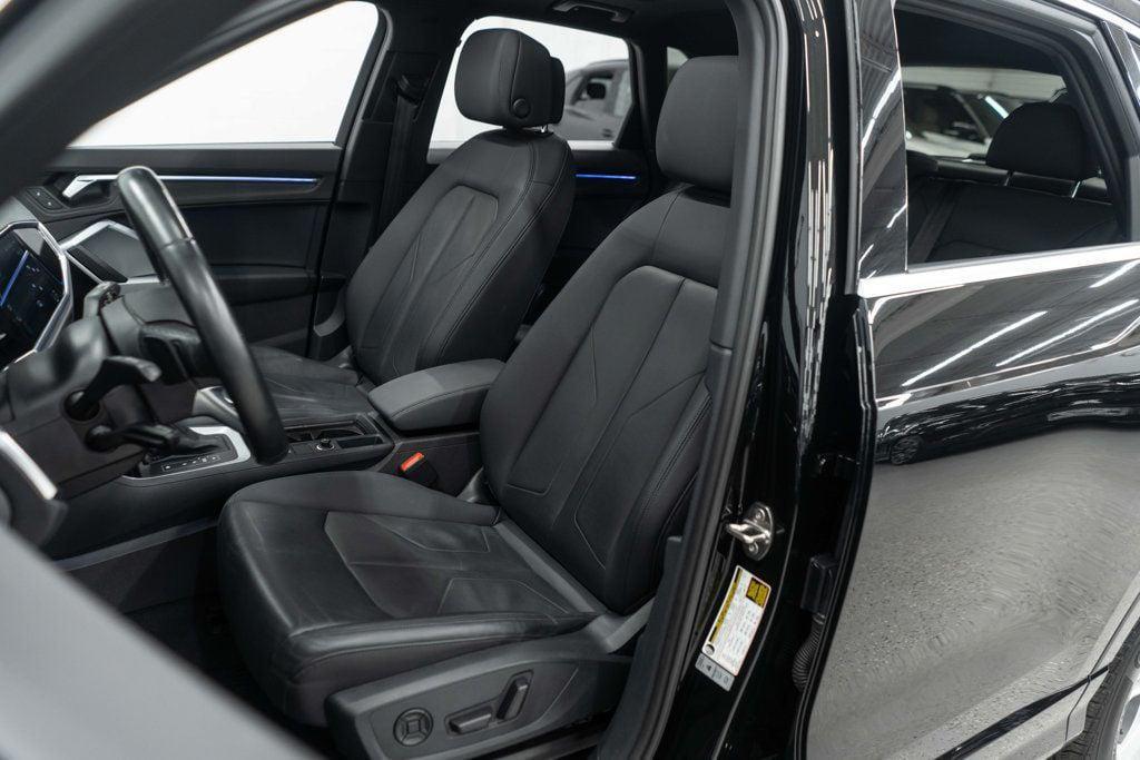 used 2022 Audi Q3 car, priced at $27,990