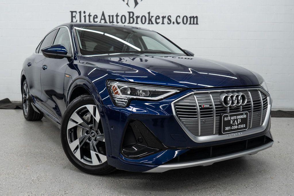 used 2021 Audi e-tron Sportback car, priced at $29,987