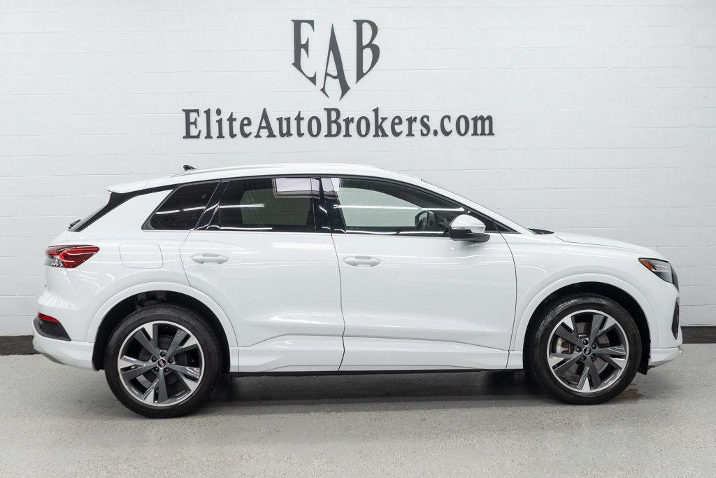 used 2022 Audi Q4 e-tron car, priced at $25,998