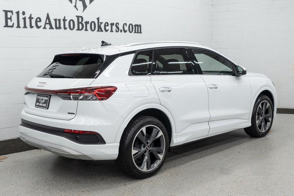 used 2022 Audi Q4 e-tron car, priced at $25,998