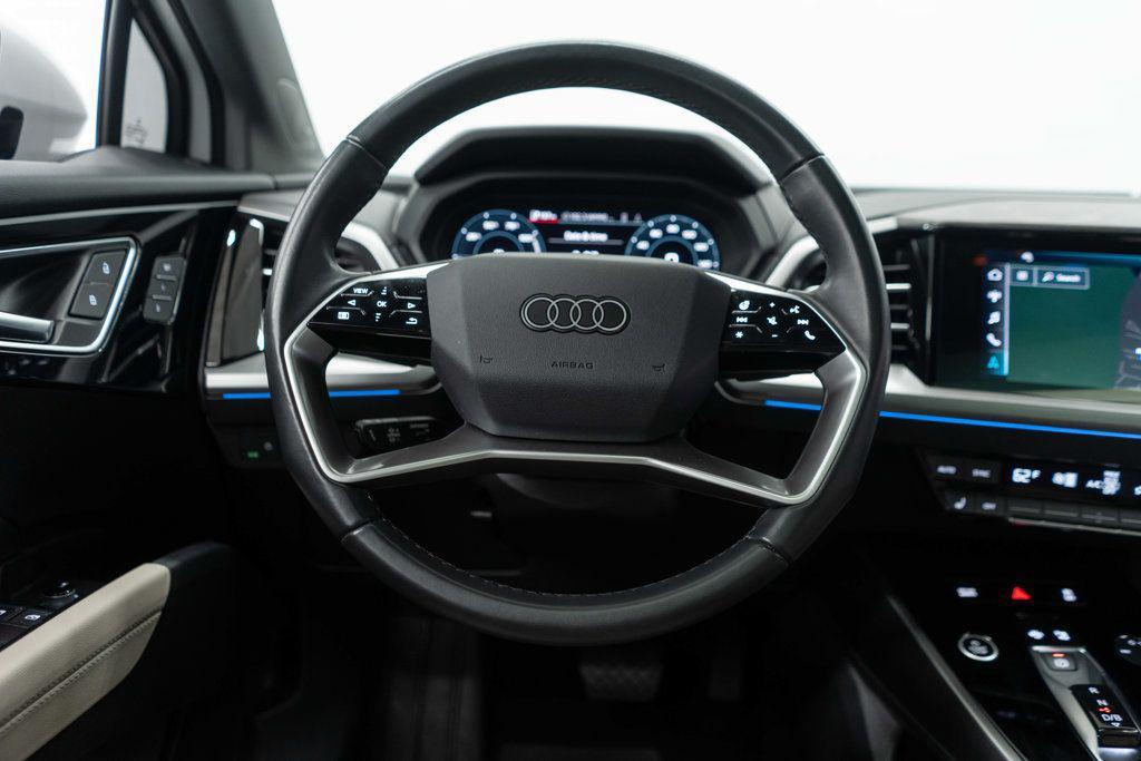 used 2022 Audi Q4 e-tron car, priced at $25,998