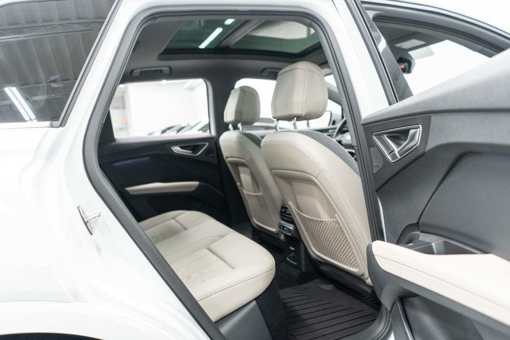 used 2022 Audi Q4 e-tron car, priced at $25,998
