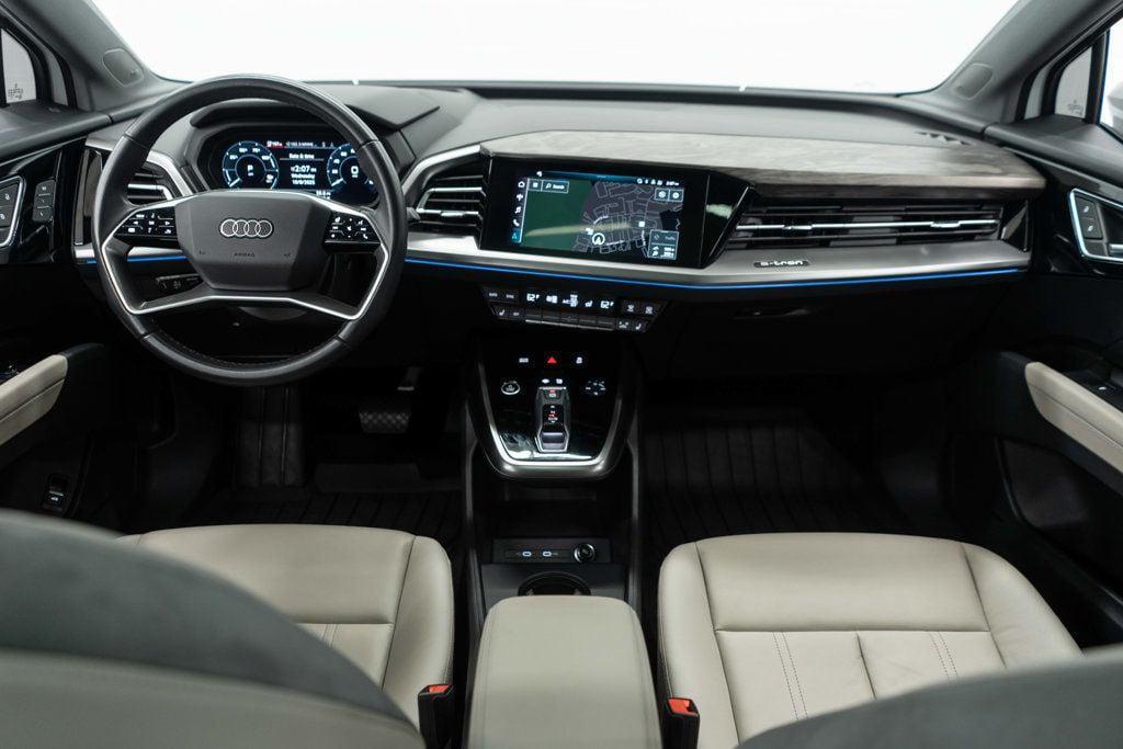 used 2022 Audi Q4 e-tron car, priced at $25,998