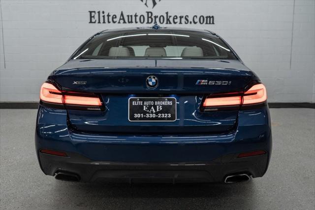 used 2021 BMW 530 car, priced at $35,985